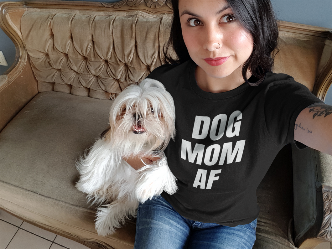 Dog mom af sweatshirt cheap